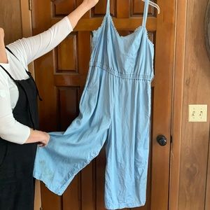 Maurices chambray Jumpsuit